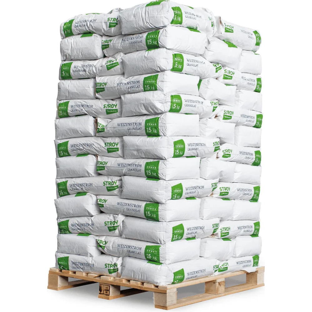 Granulato di paglia – 15 kg x 65 sacchi