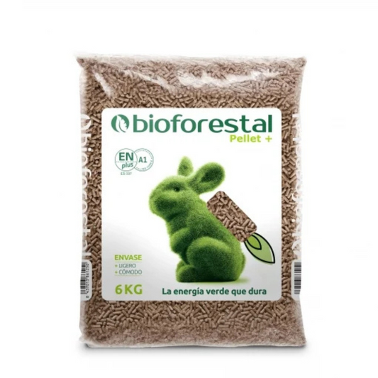 Pallet Pellet Bioforestale Enplus A1 6 kg.