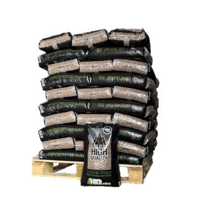 Pellet di legno di pino 1050 kg / 70 sacchi da 15 kg